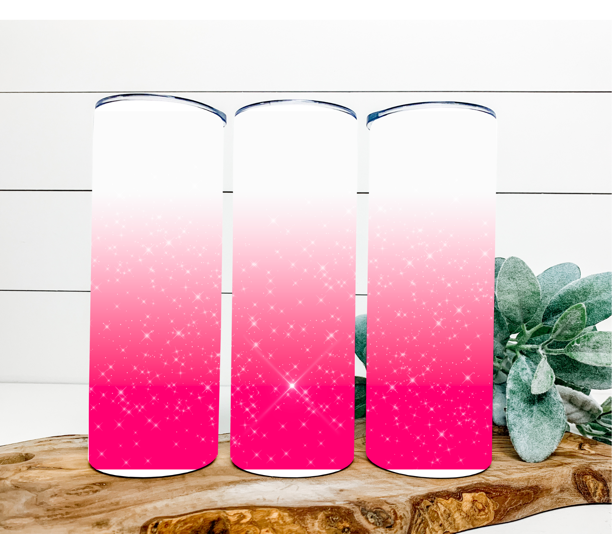 Pink Glitter Ombre (Customizable)