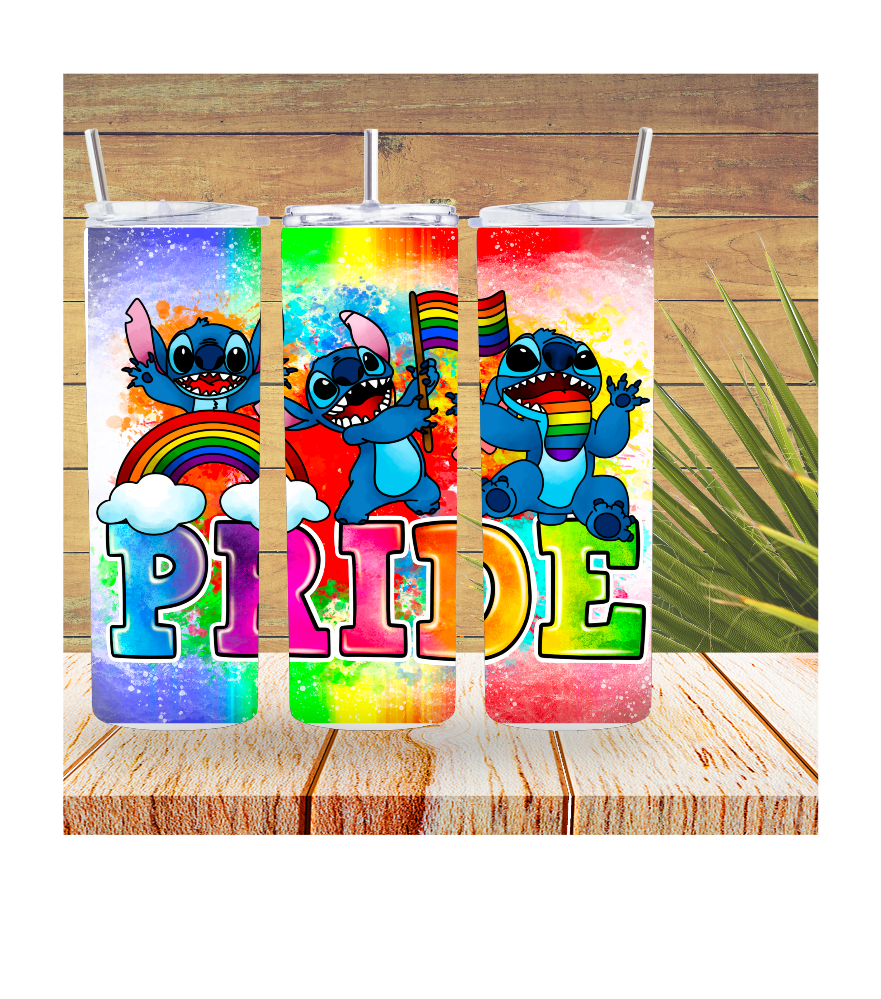 PRIDE Stitch Tumbler